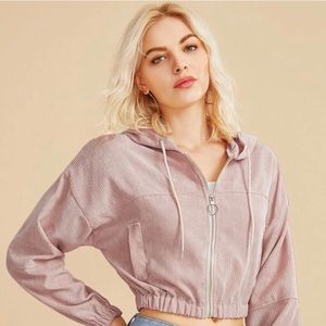 Pink cropped jacket💕PRICE DROP FINAL